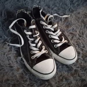 Black Converse All Star Low-Top